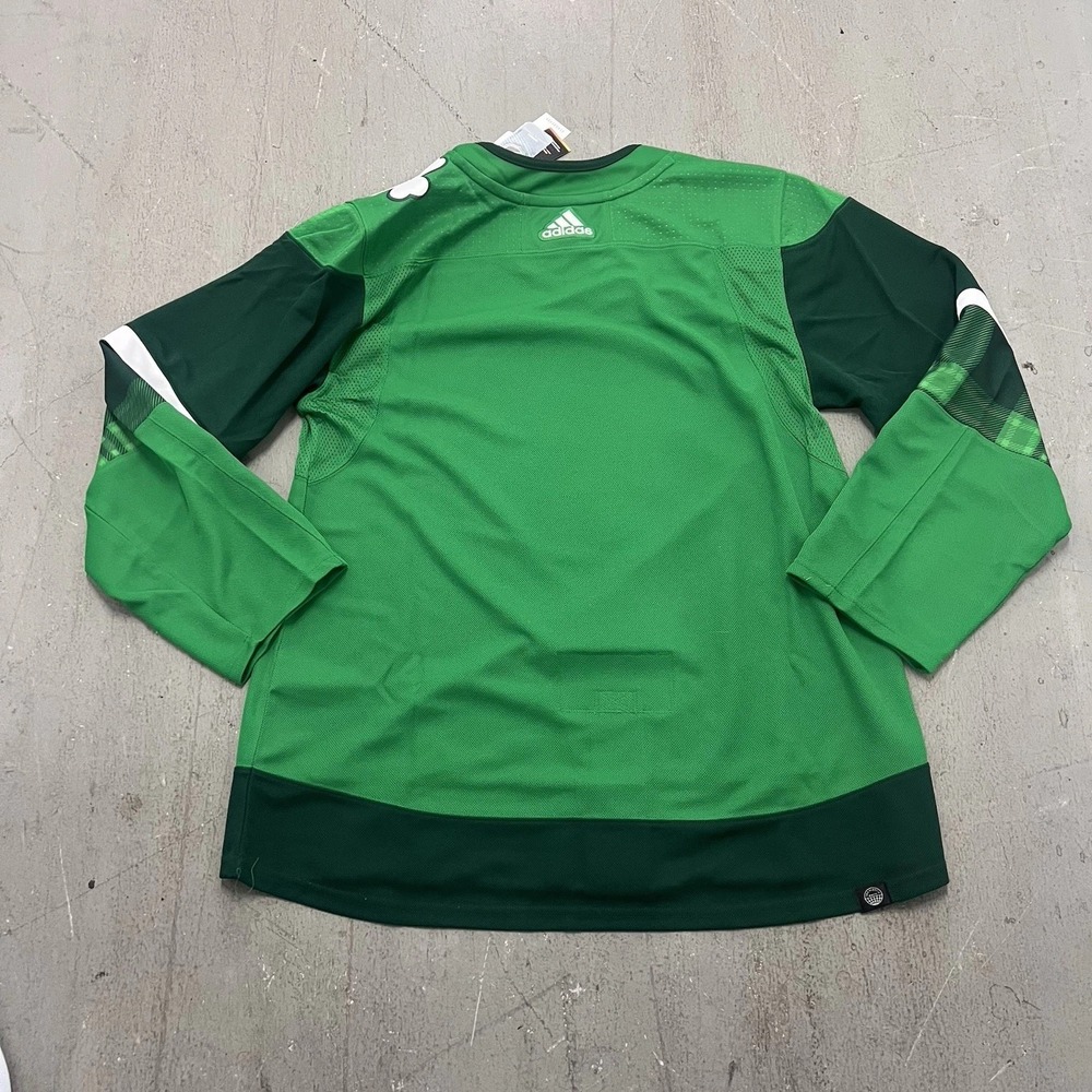 Adidas Size‎ 52 NHL NY Rangers St. Patrick's Day Authentic Jersey - Picture 2 of 6